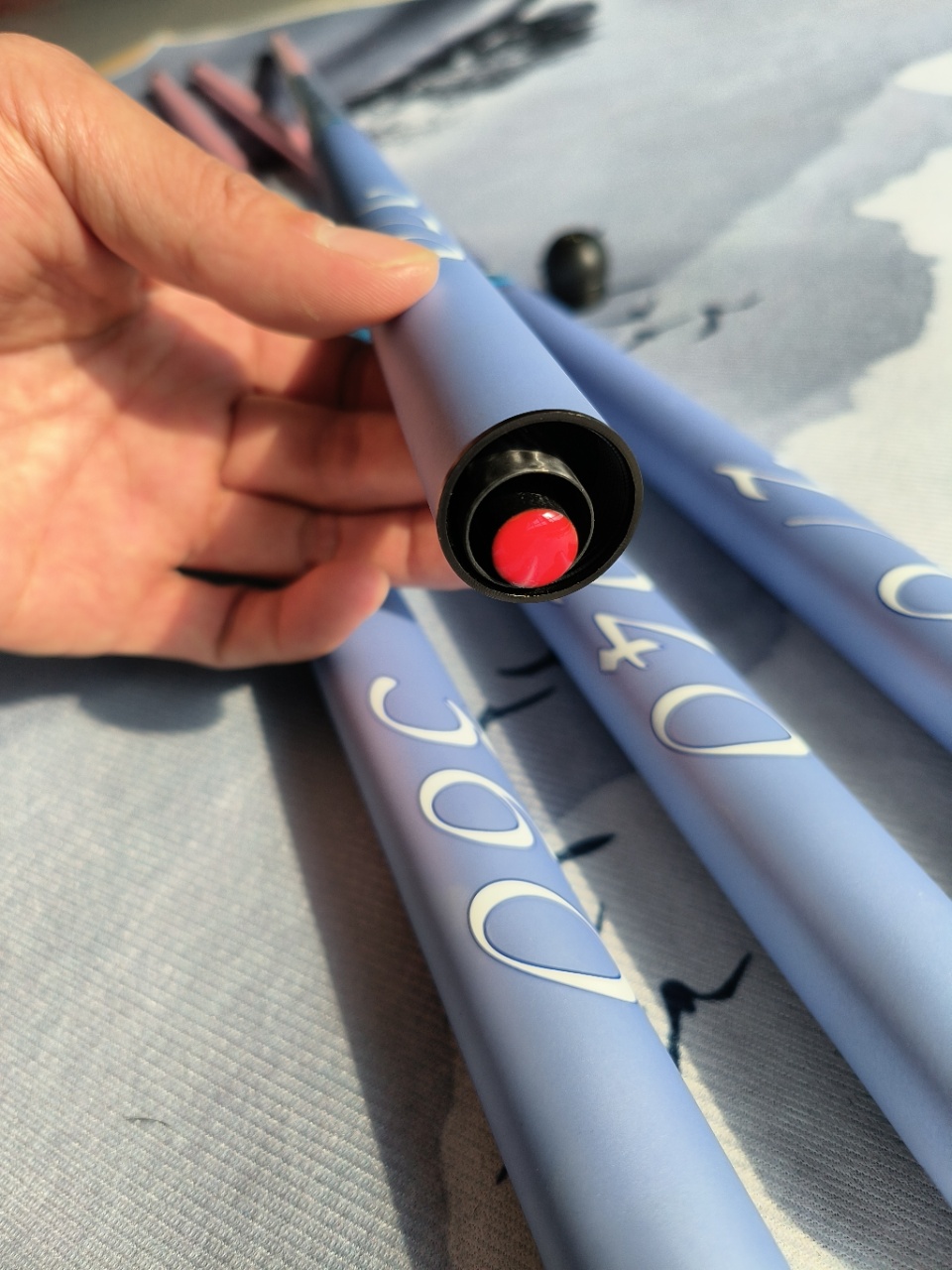 3.6 m + long-term fishing kit + slightly less than a pole